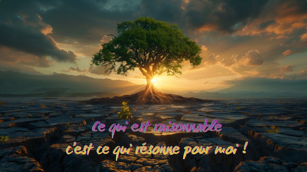 Ce qui est raisonnable ...